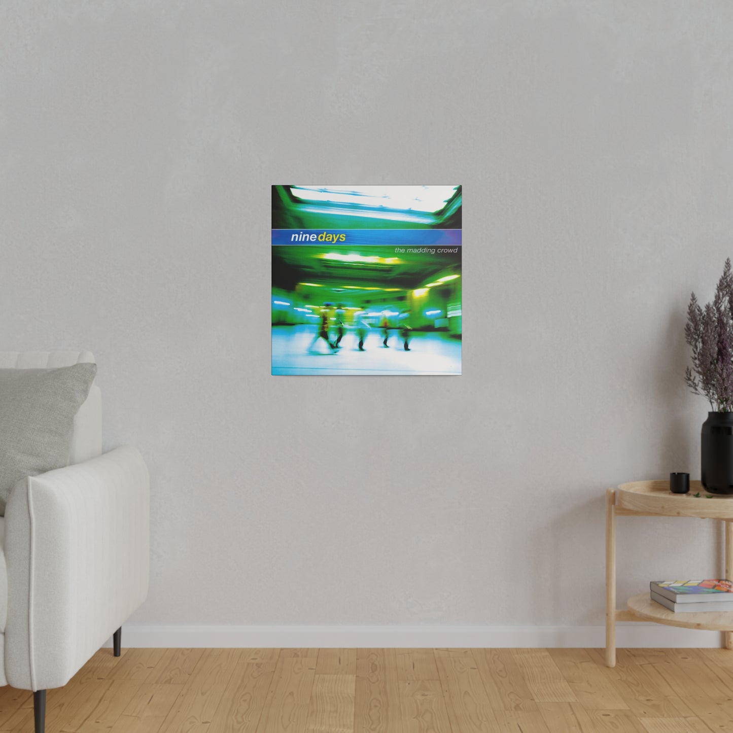 Nine Days The Madding Crowd Album Cover Canvas Print