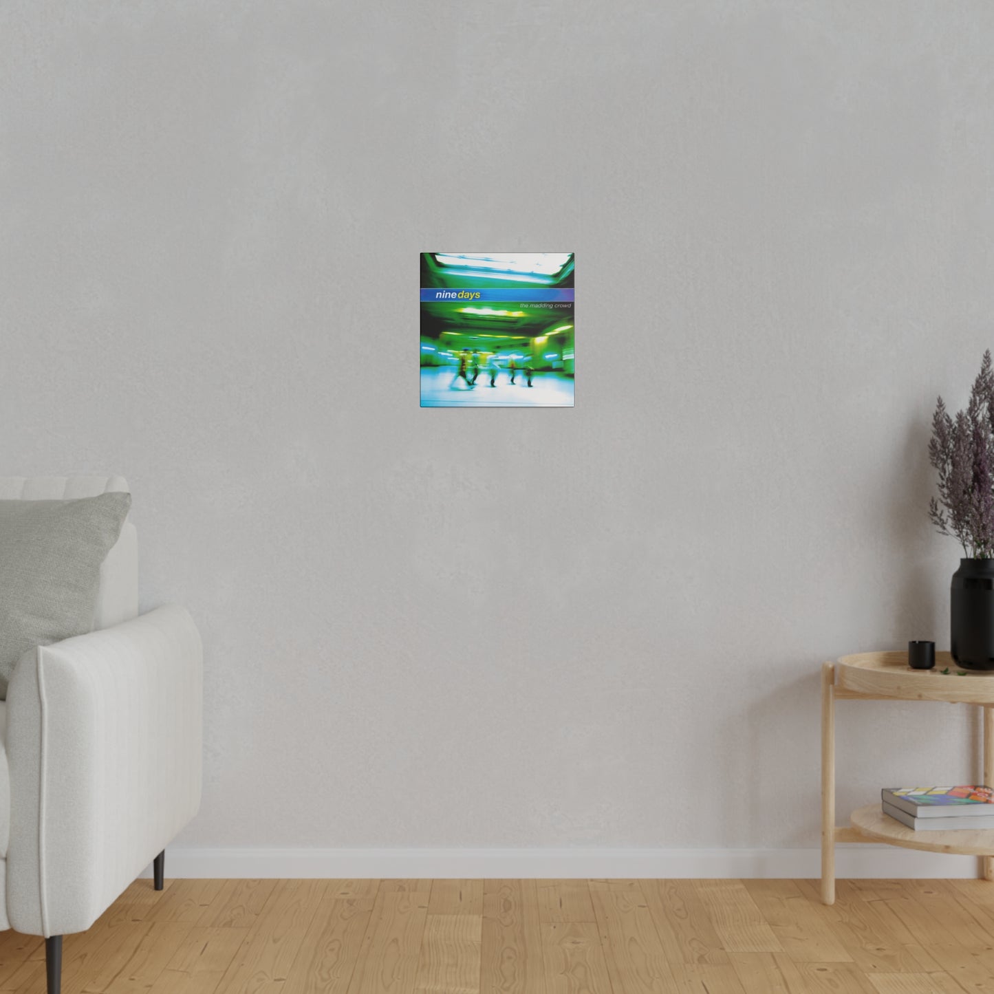 Nine Days The Madding Crowd Album Cover Canvas Print