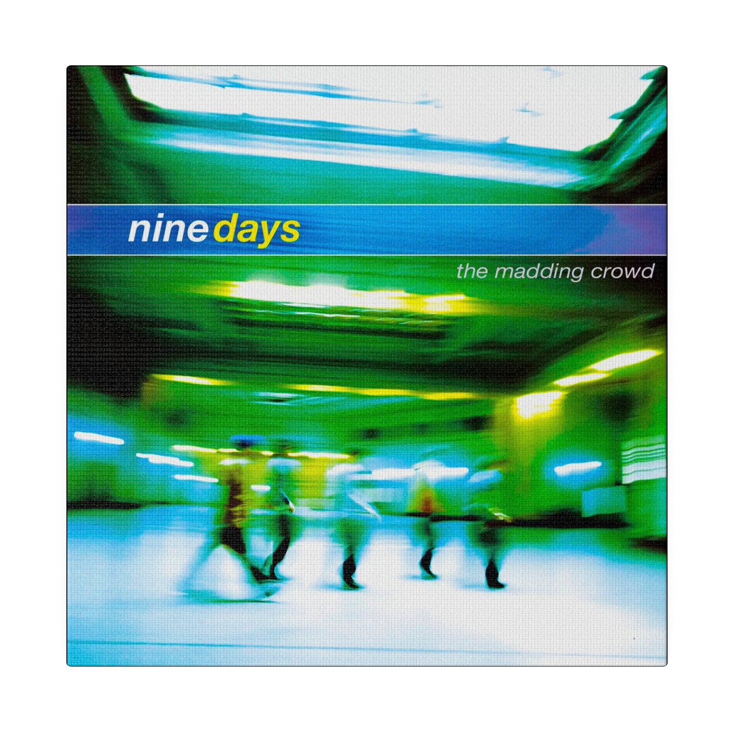 Nine Days The Madding Crowd Album Cover Canvas Print
