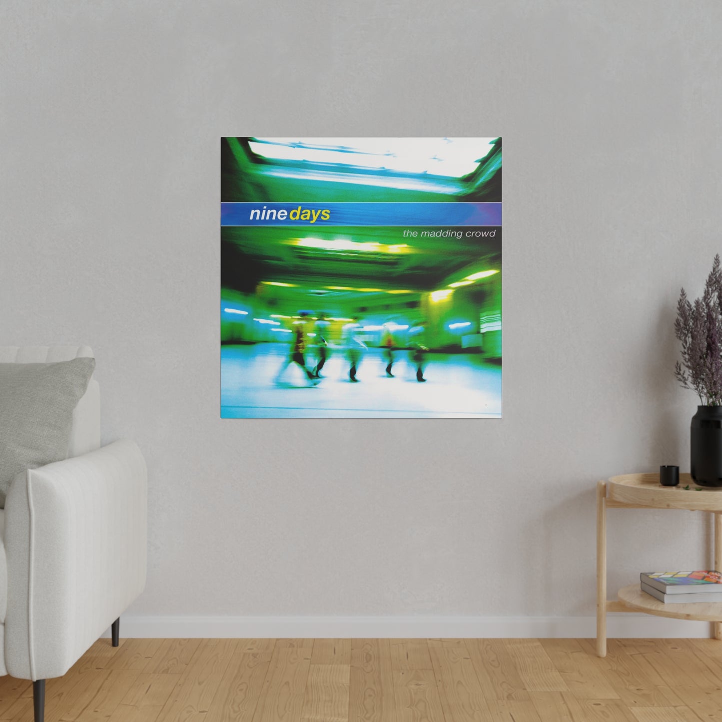 Nine Days The Madding Crowd Album Cover Canvas Print
