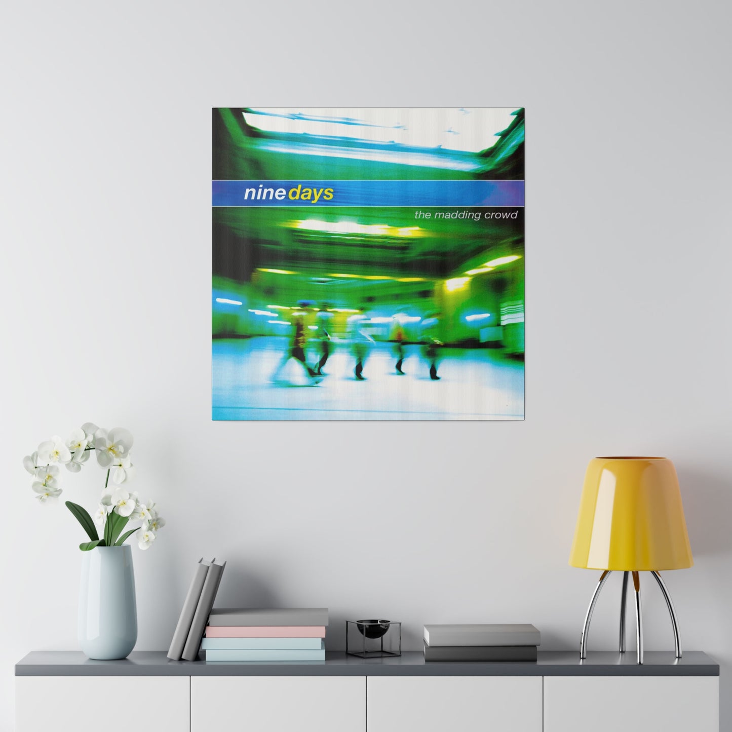 Nine Days The Madding Crowd Album Cover Canvas Print