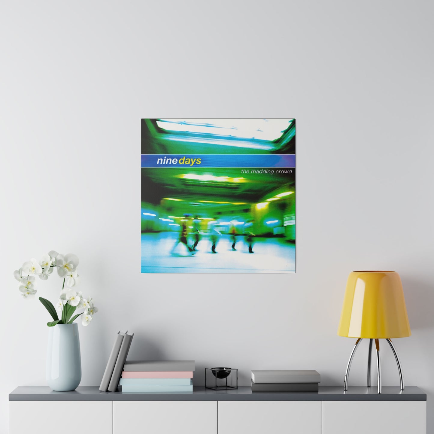 Nine Days The Madding Crowd Album Cover Canvas Print