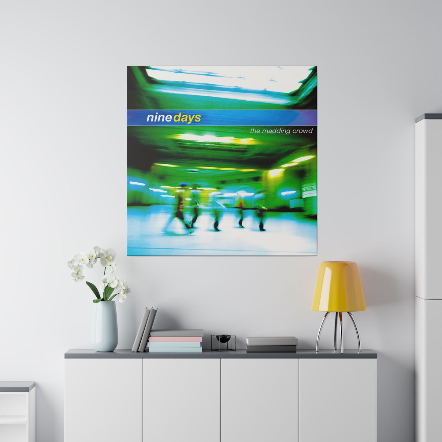 Nine Days The Madding Crowd Album Cover Canvas Print