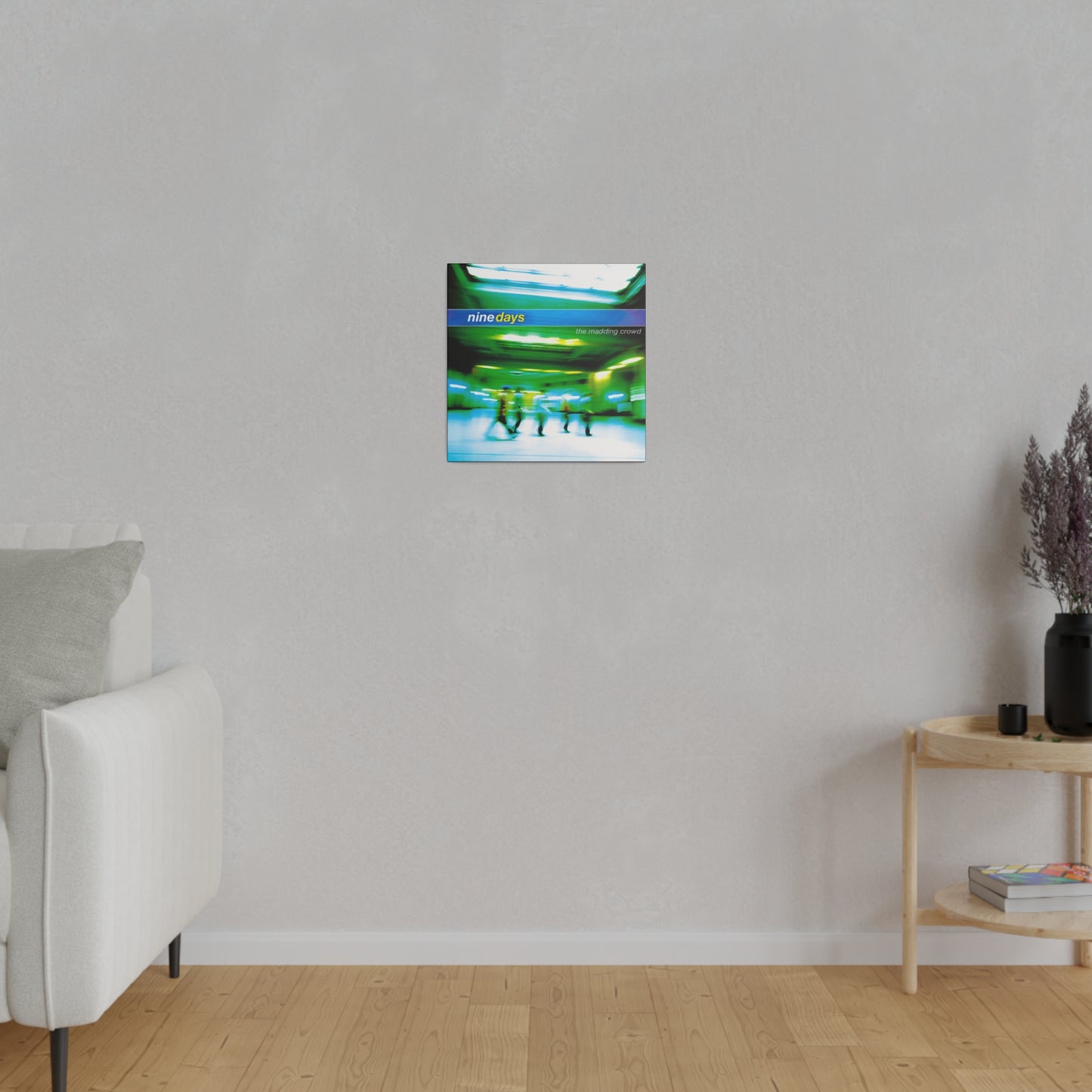 Nine Days The Madding Crowd Album Cover Canvas Print