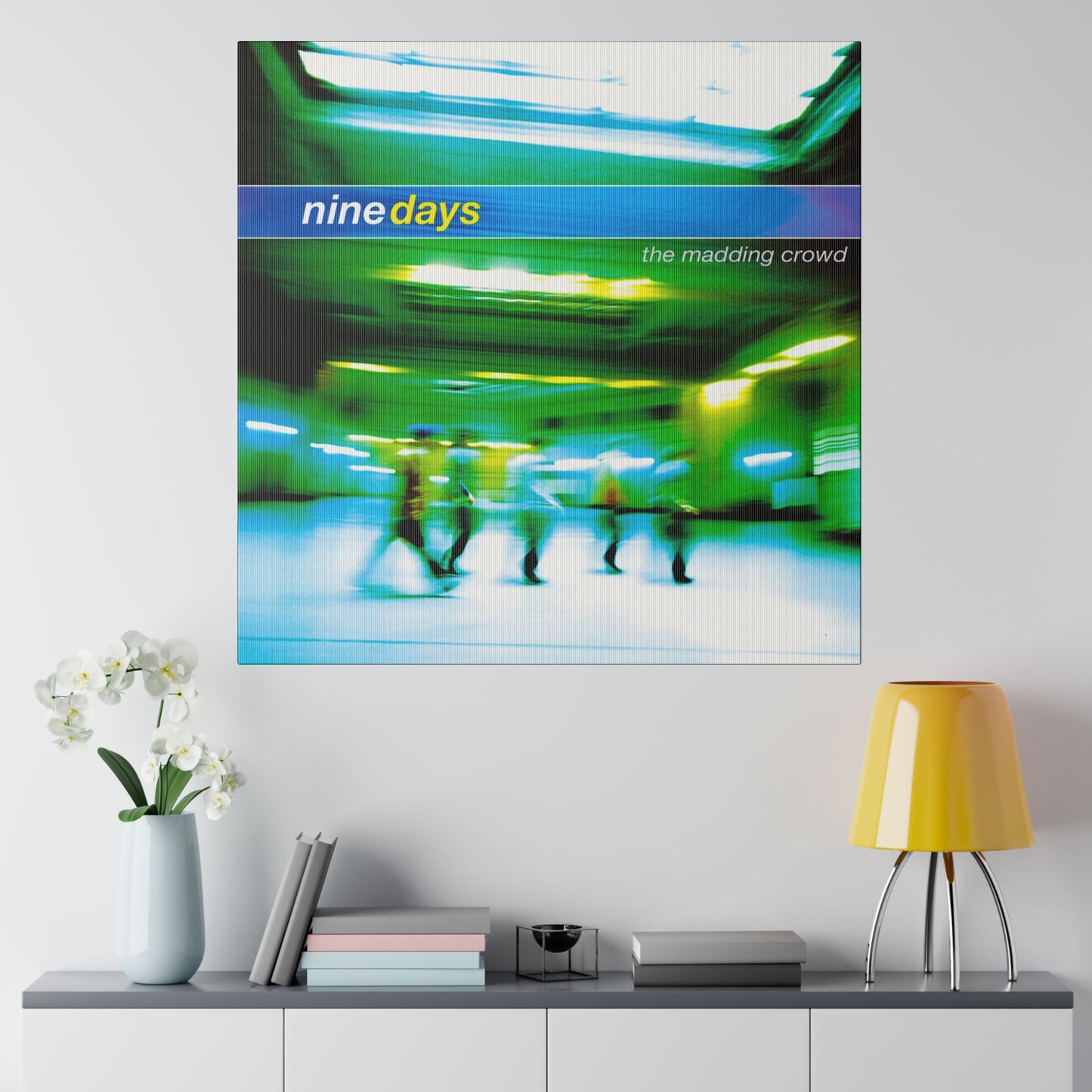 Nine Days The Madding Crowd Album Cover Canvas Print