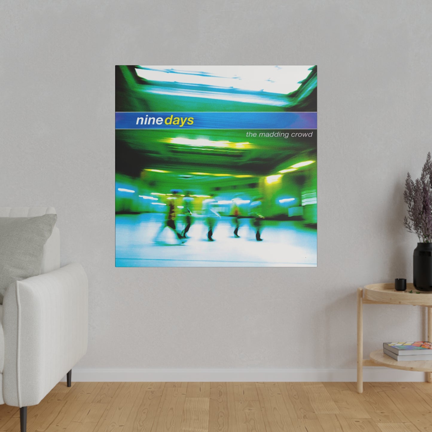 Nine Days The Madding Crowd Album Cover Canvas Print