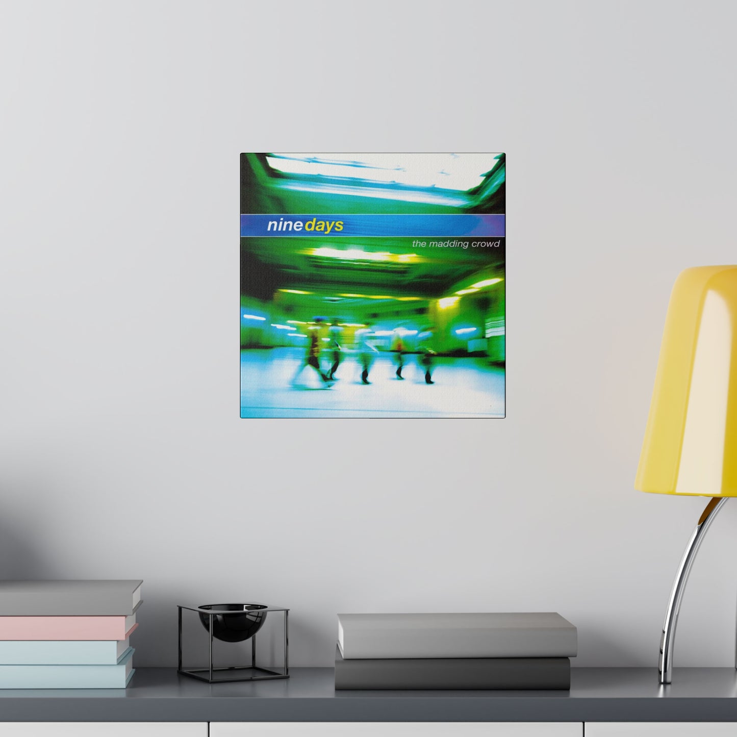 Nine Days The Madding Crowd Album Cover Canvas Print