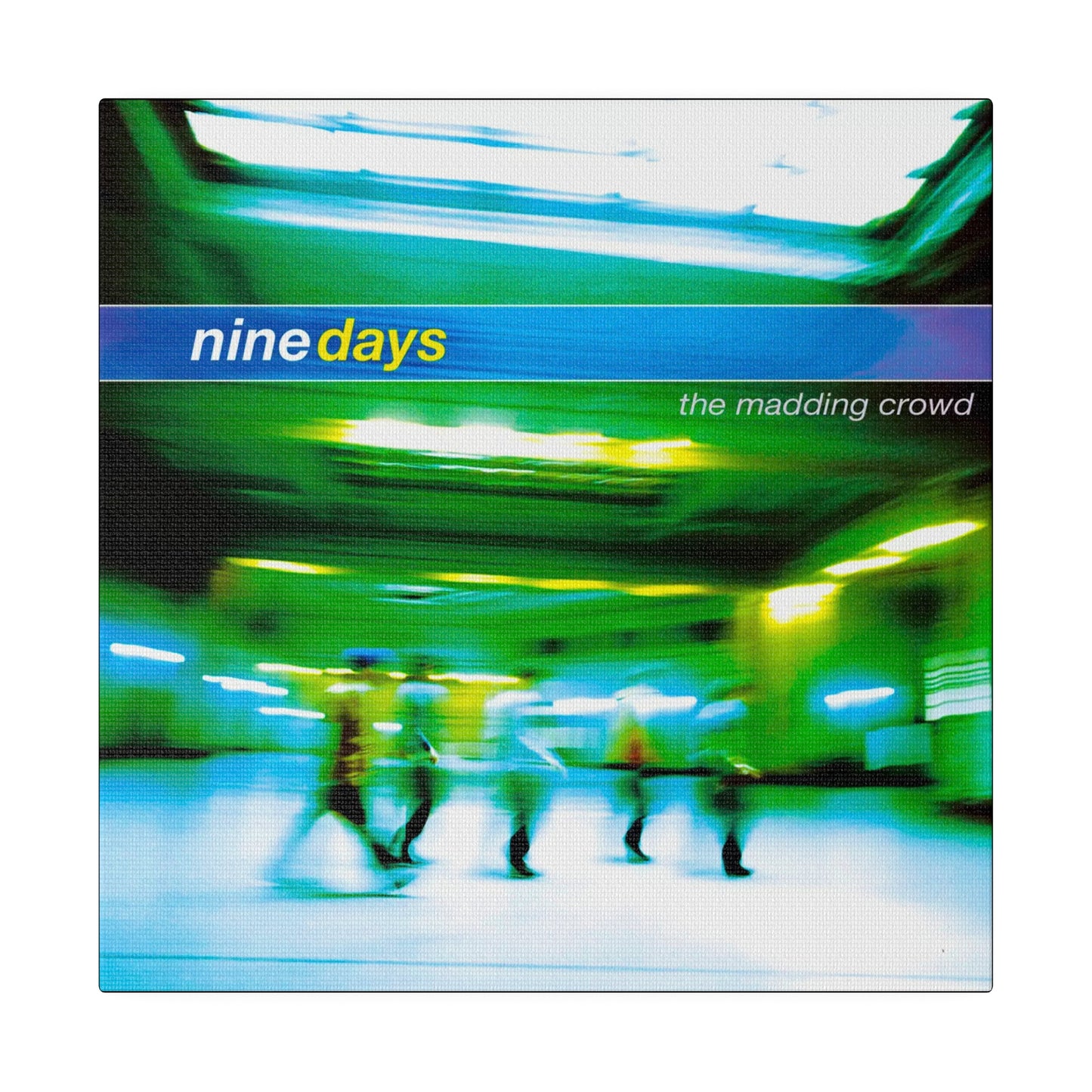 Nine Days The Madding Crowd Album Cover Canvas Print