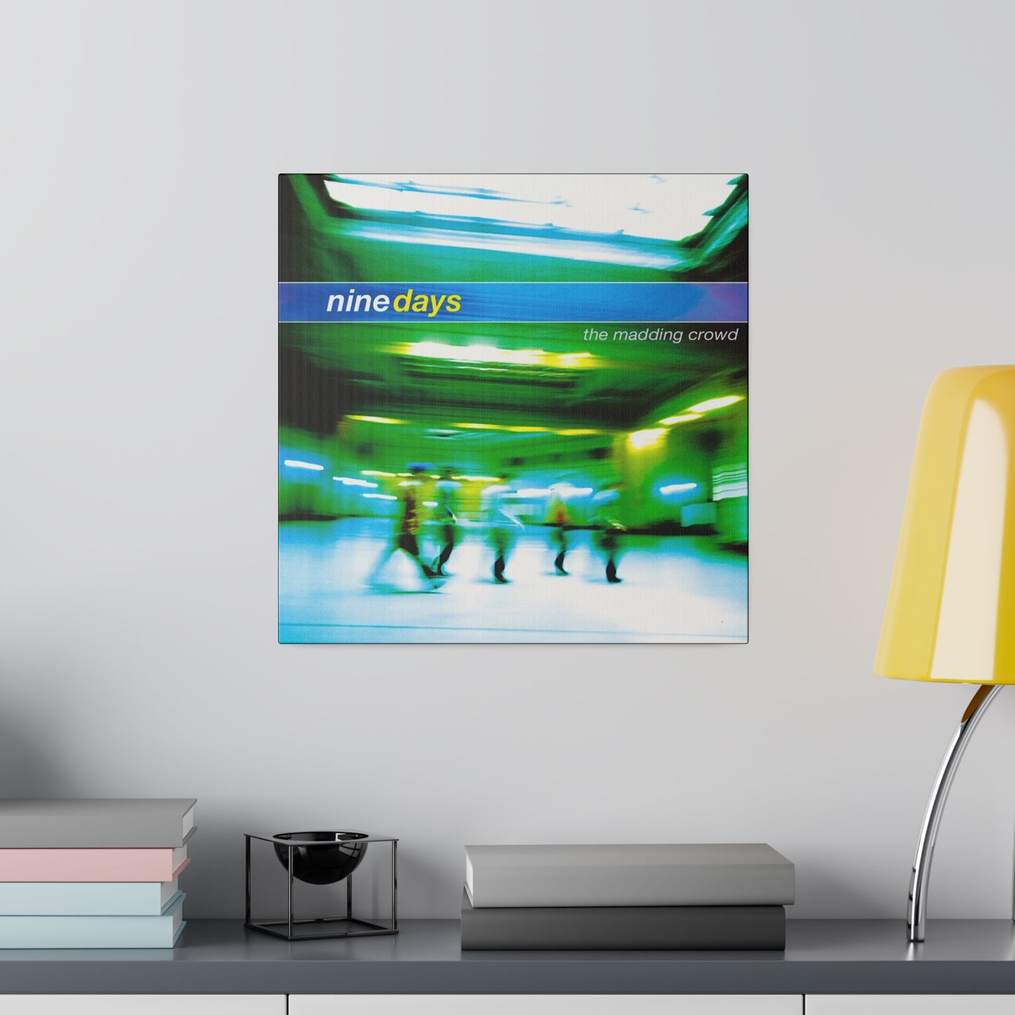 Nine Days The Madding Crowd Album Cover Canvas Print
