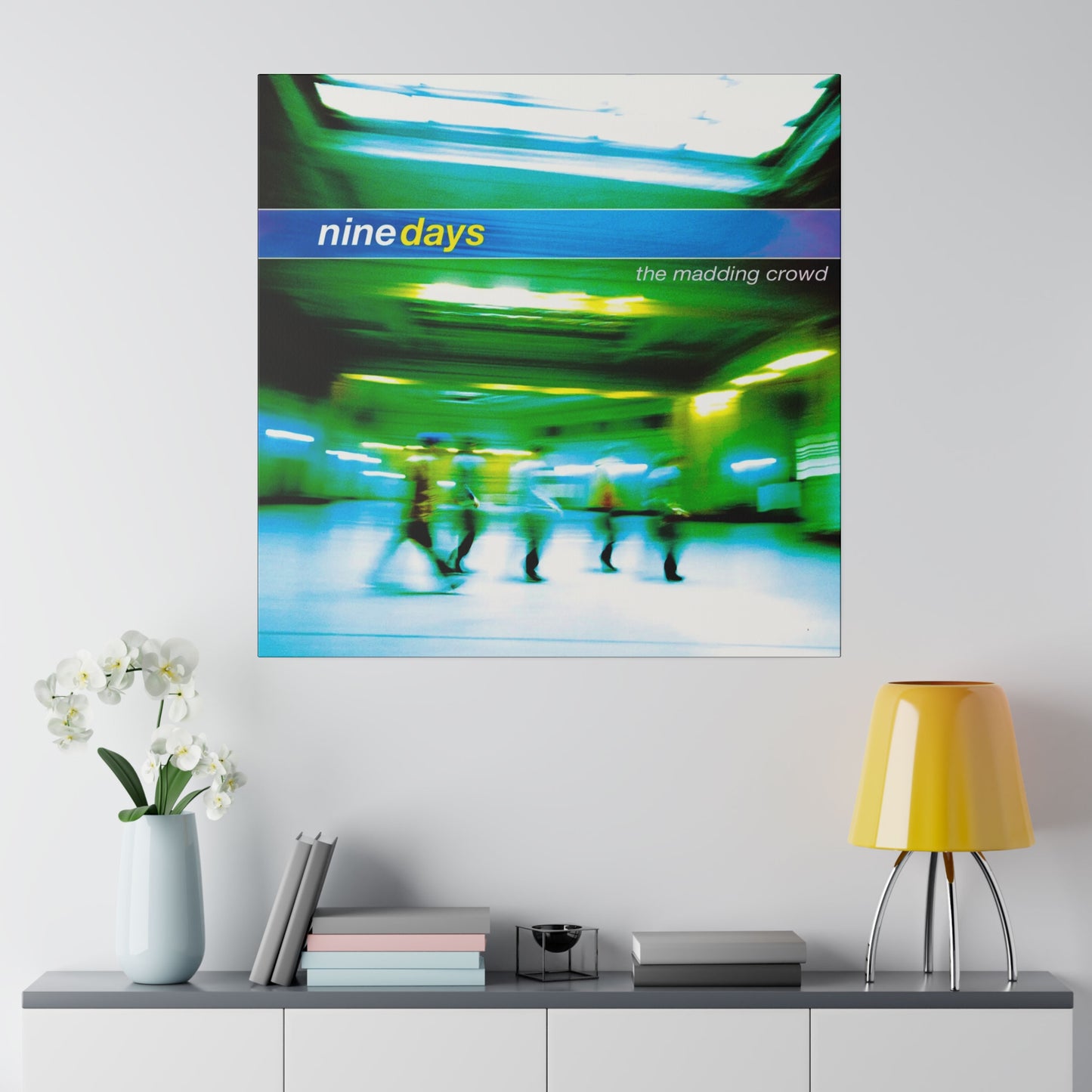 Nine Days The Madding Crowd Album Cover Canvas Print