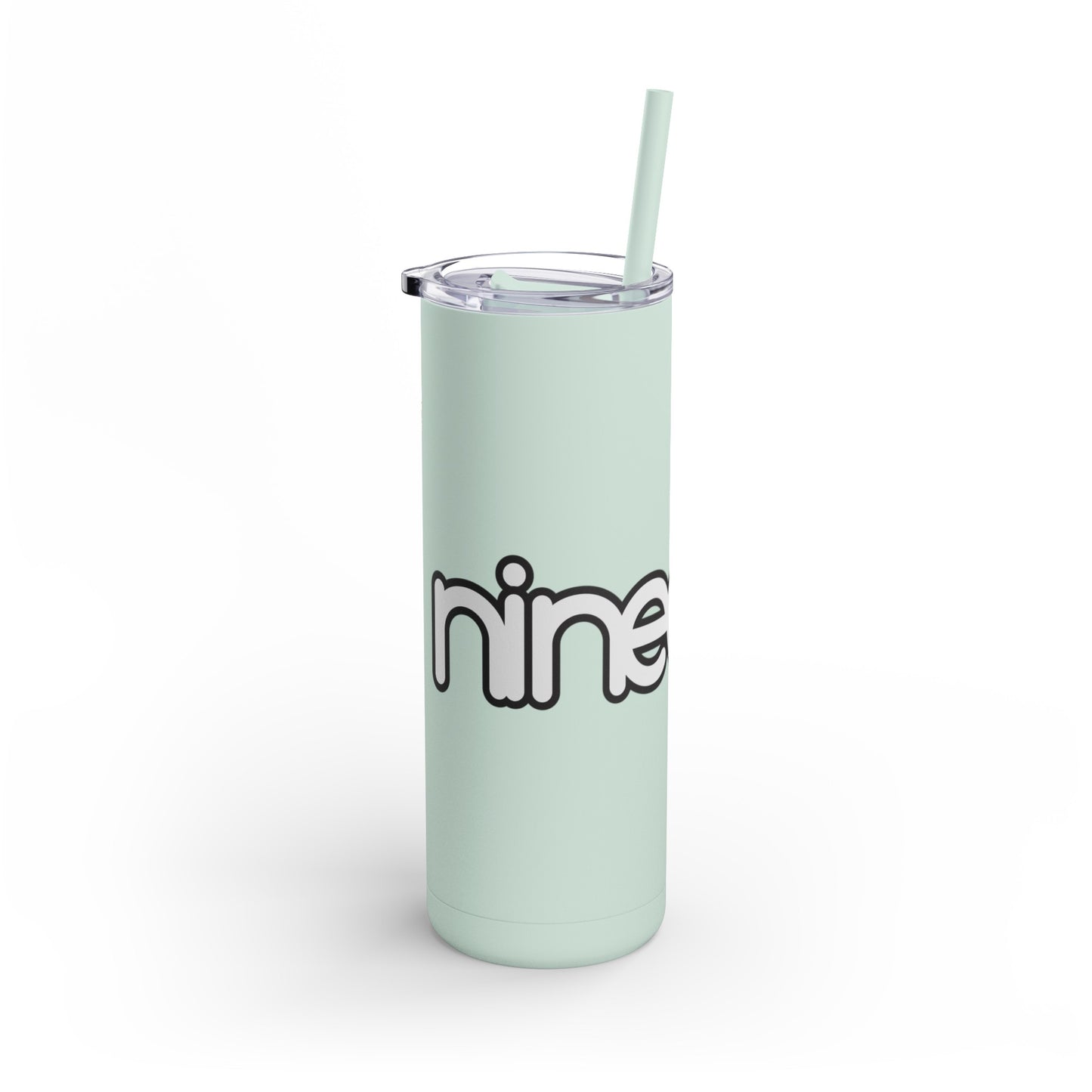 Nine Days - Logo Skinny Matte Tumbler, 20oz