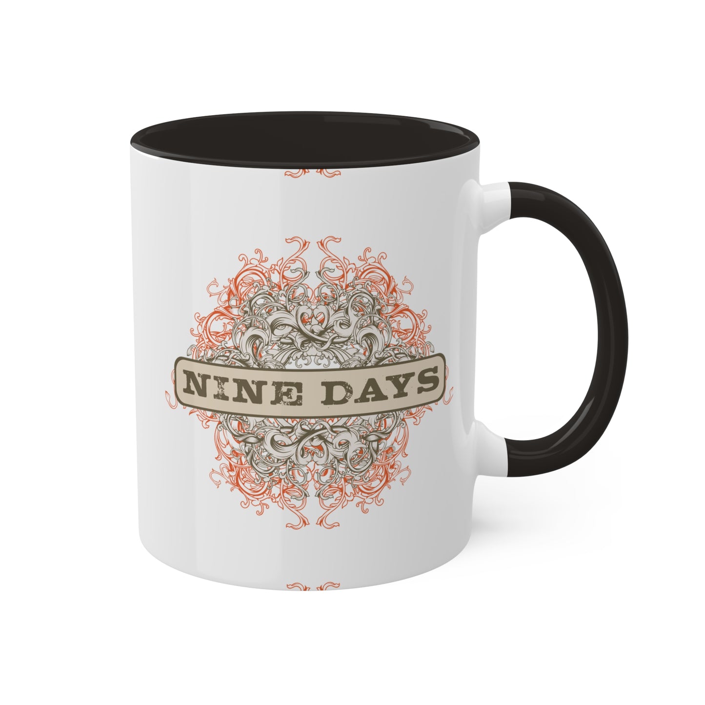 Nine Days - Something Out Of Nothing Logo Mug, 11oz