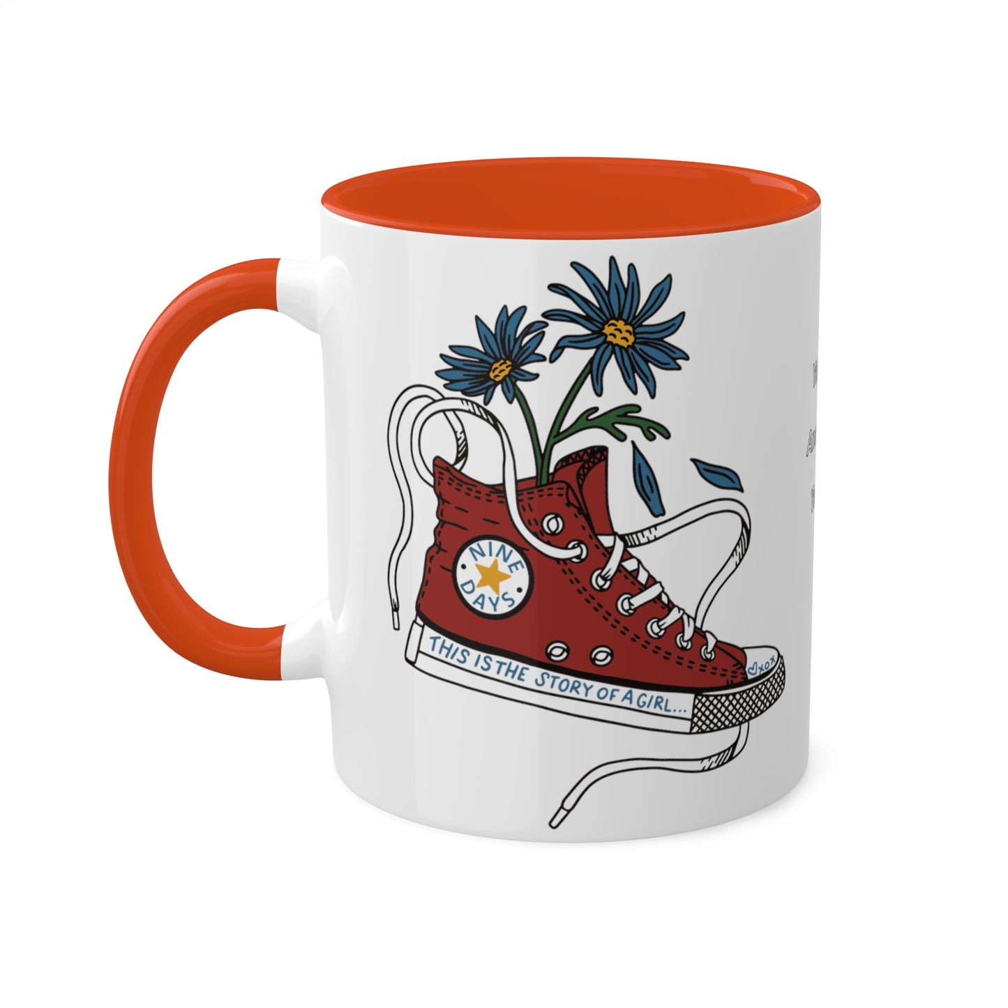 Nine Days - Sneaker Mug, 11oz