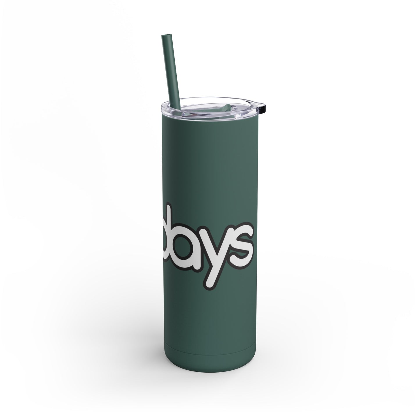 Nine Days - Logo Skinny Matte Tumbler, 20oz