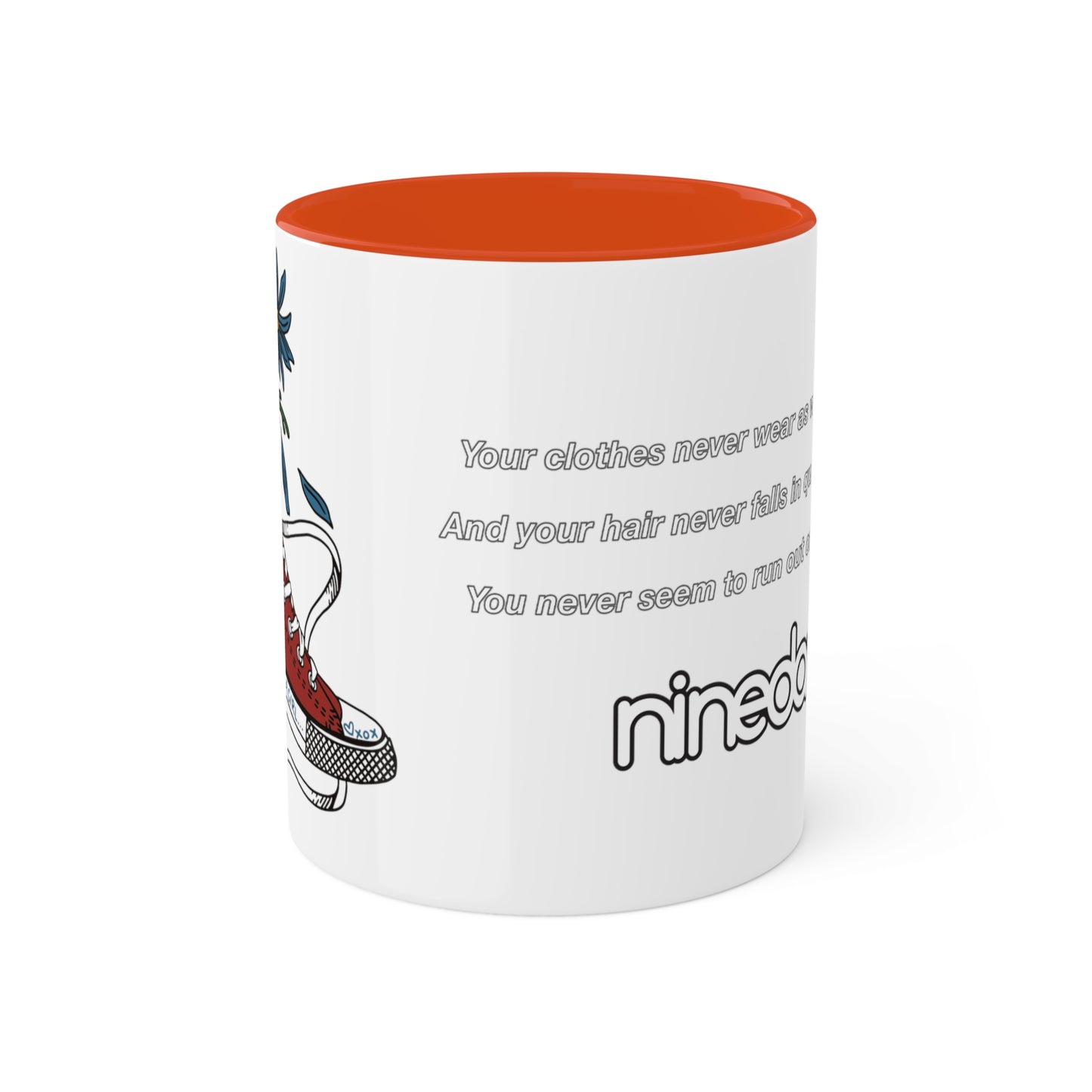 Nine Days - Sneaker Mug, 11oz