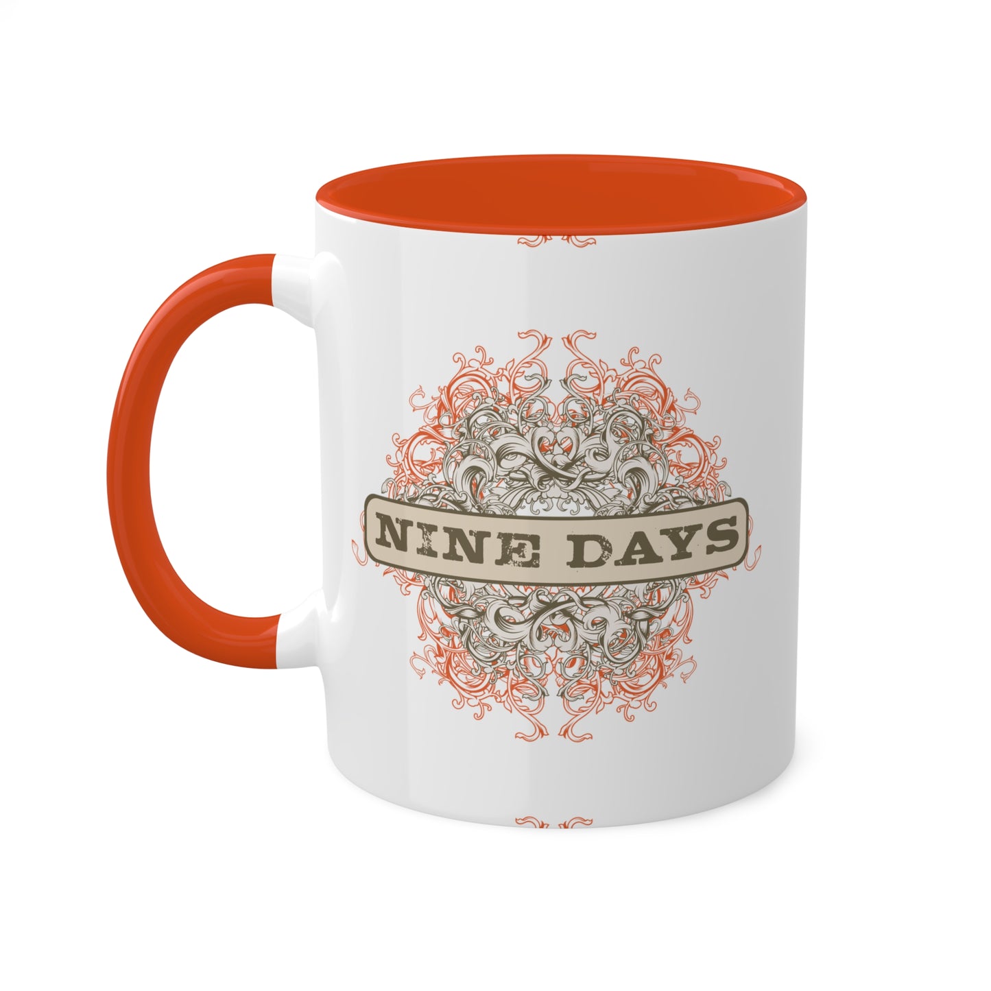 Nine Days - Something Out Of Nothing Logo Mug, 11oz