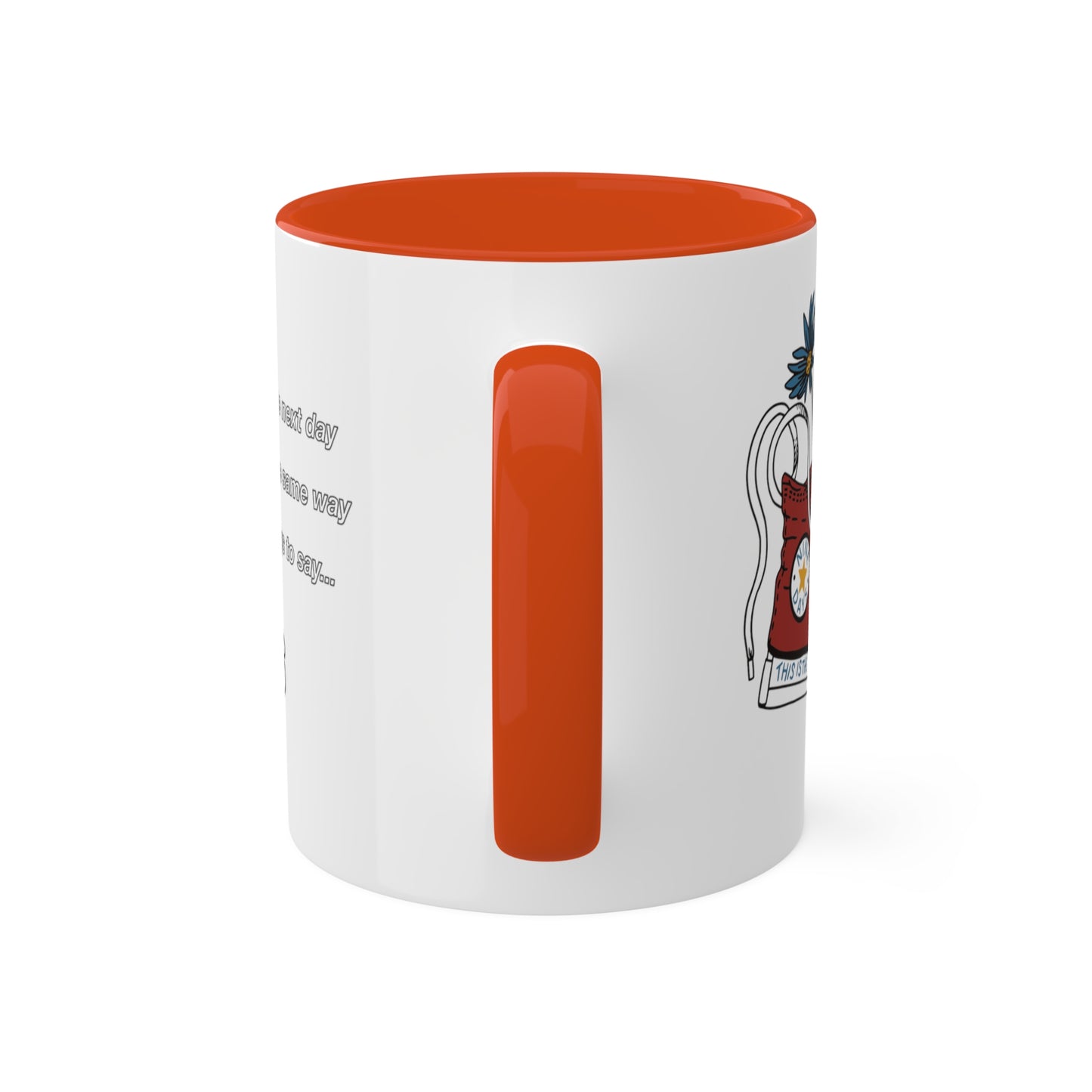 Nine Days - Sneaker Mug, 11oz