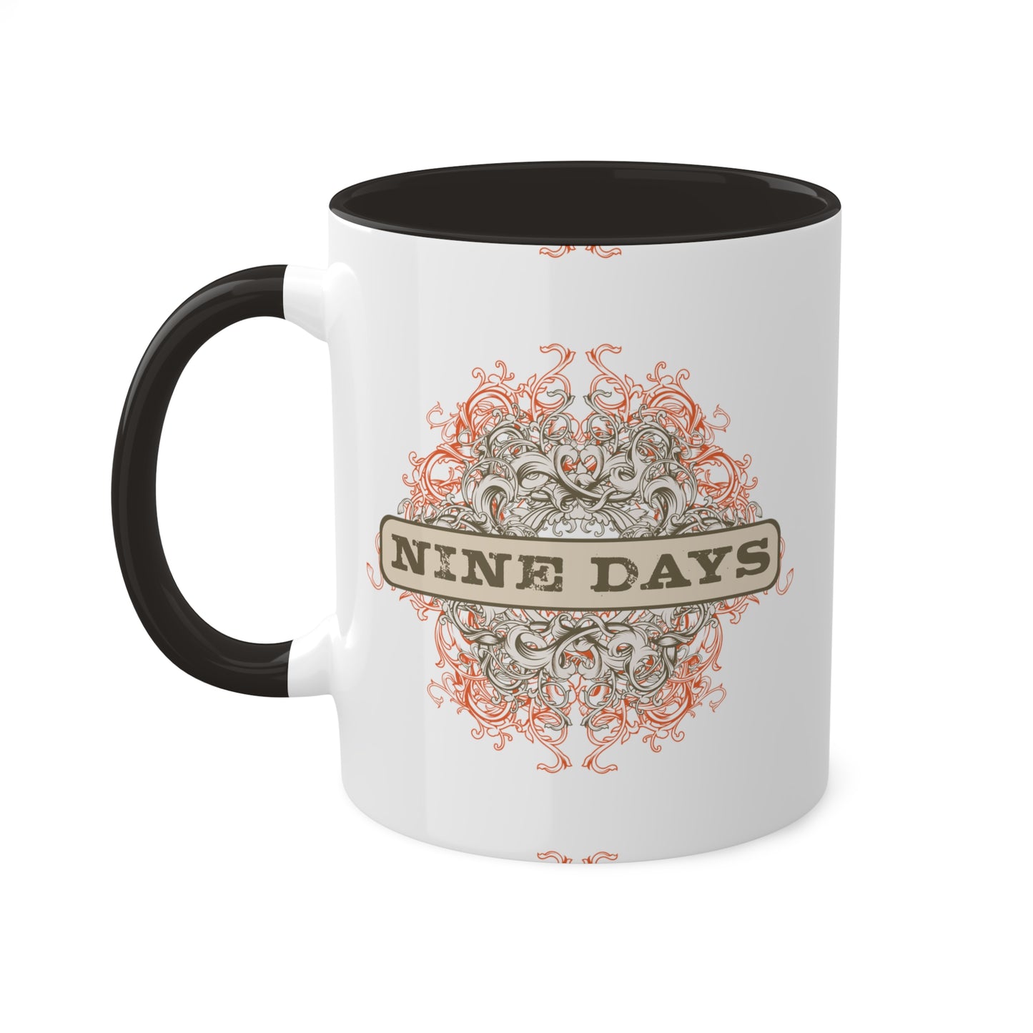 Nine Days - Something Out Of Nothing Logo Mug, 11oz