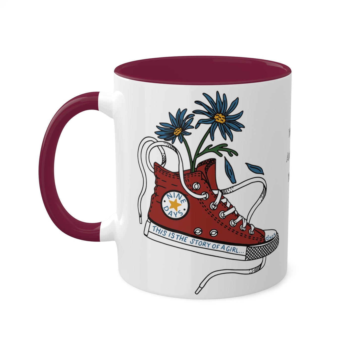 Nine Days - Sneaker Mug, 11oz