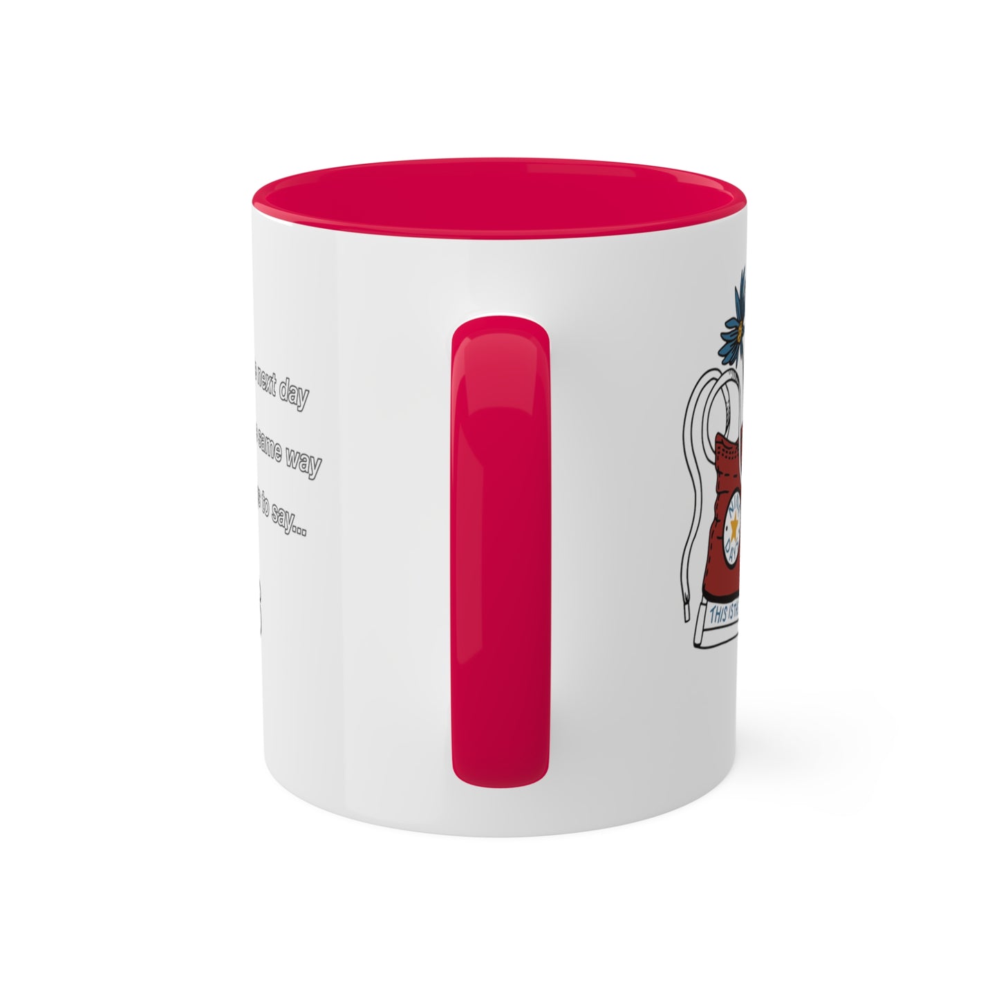 Nine Days - Sneaker Mug, 11oz