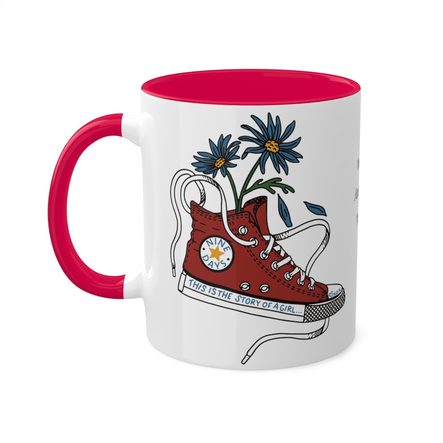 Nine Days - Sneaker Mug, 11oz