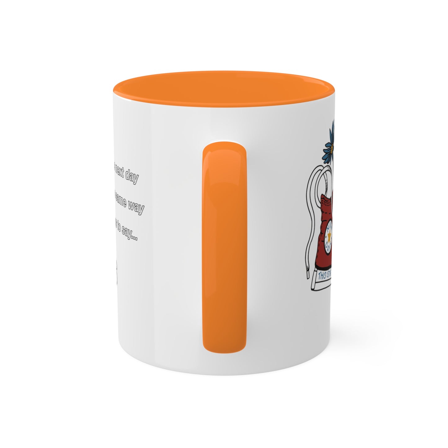 Nine Days - Sneaker Mug, 11oz