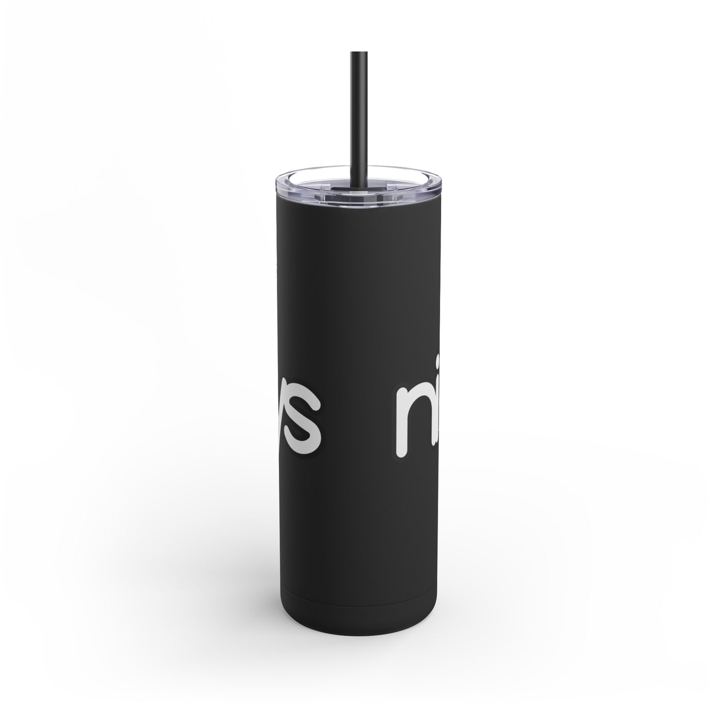 Nine Days - Logo Skinny Matte Tumbler, 20oz