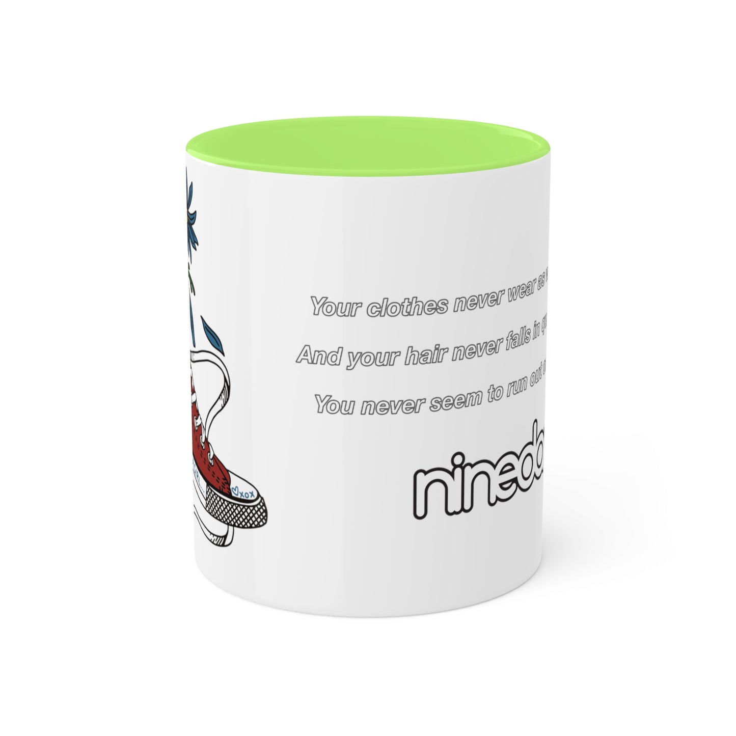 Nine Days - Sneaker Mug, 11oz