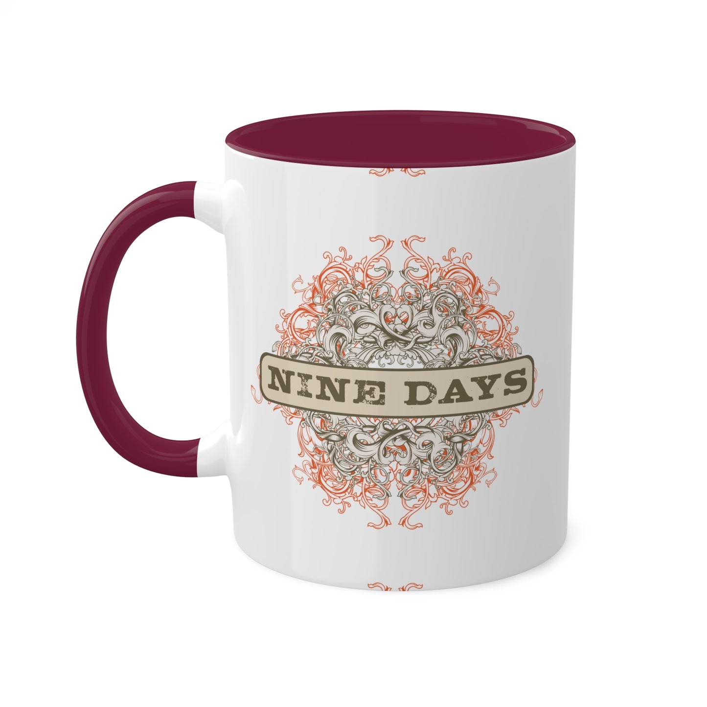 Nine Days - Something Out Of Nothing Logo Mug, 11oz