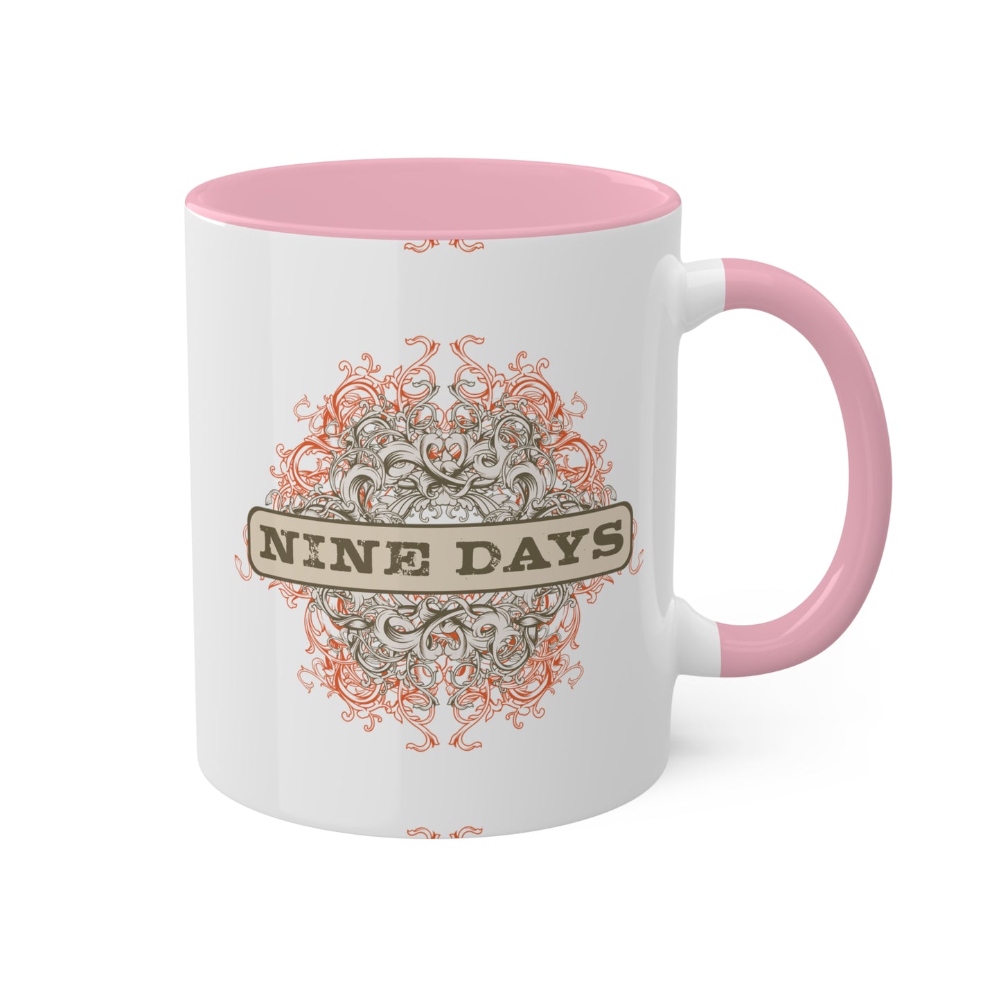 Nine Days - Something Out Of Nothing Logo Mug, 11oz