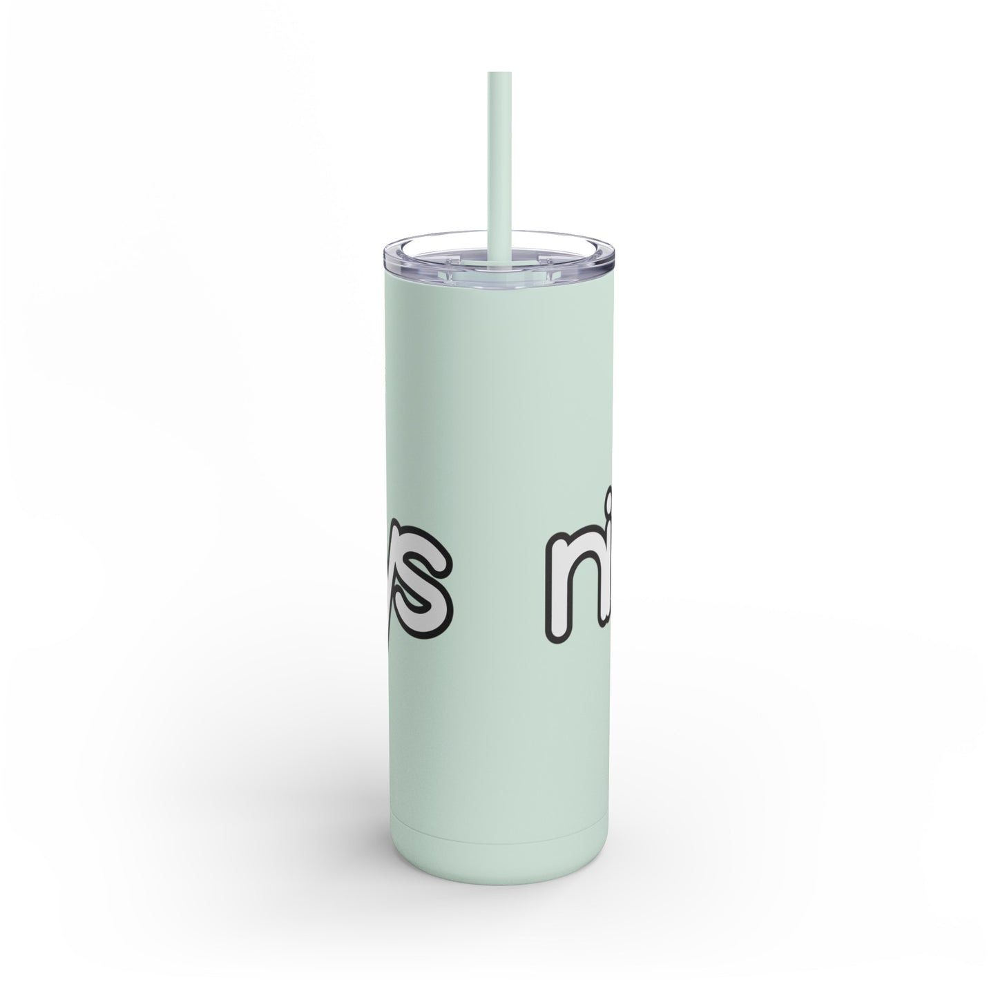 Nine Days - Logo Skinny Matte Tumbler, 20oz