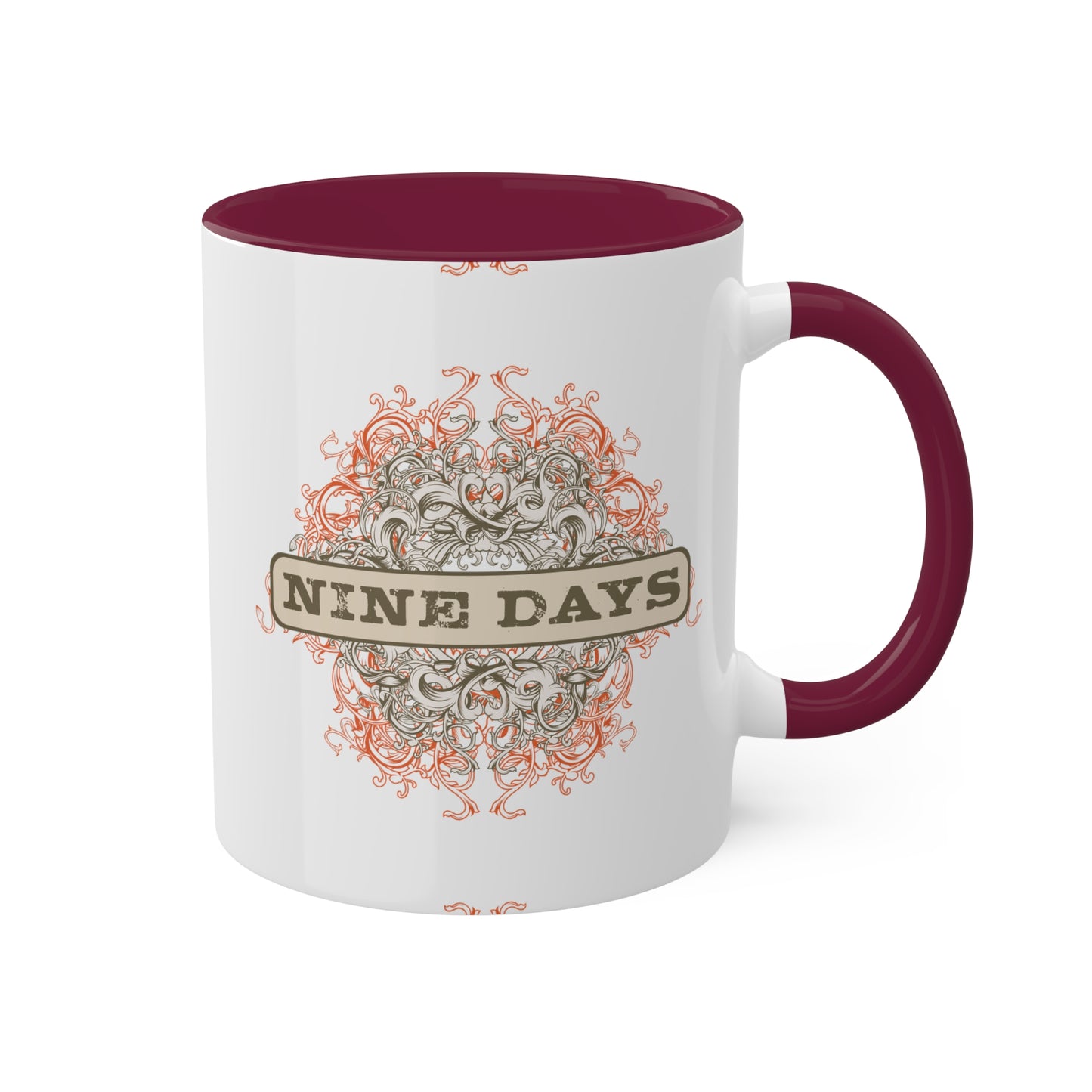 Nine Days - Something Out Of Nothing Logo Mug, 11oz