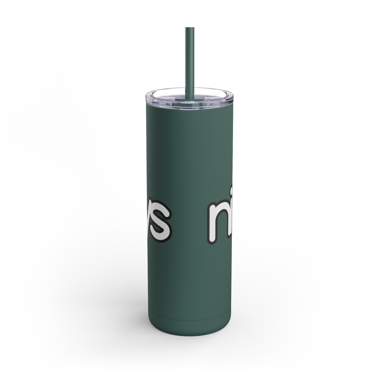 Nine Days - Logo Skinny Matte Tumbler, 20oz