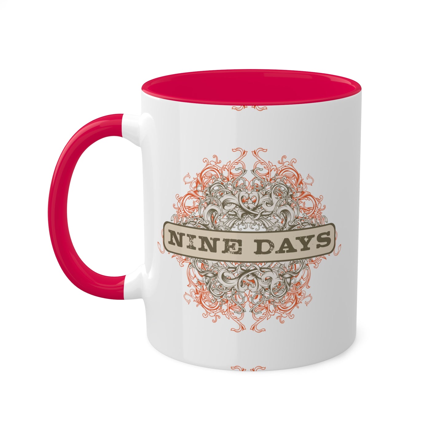 Nine Days - Something Out Of Nothing Logo Mug, 11oz