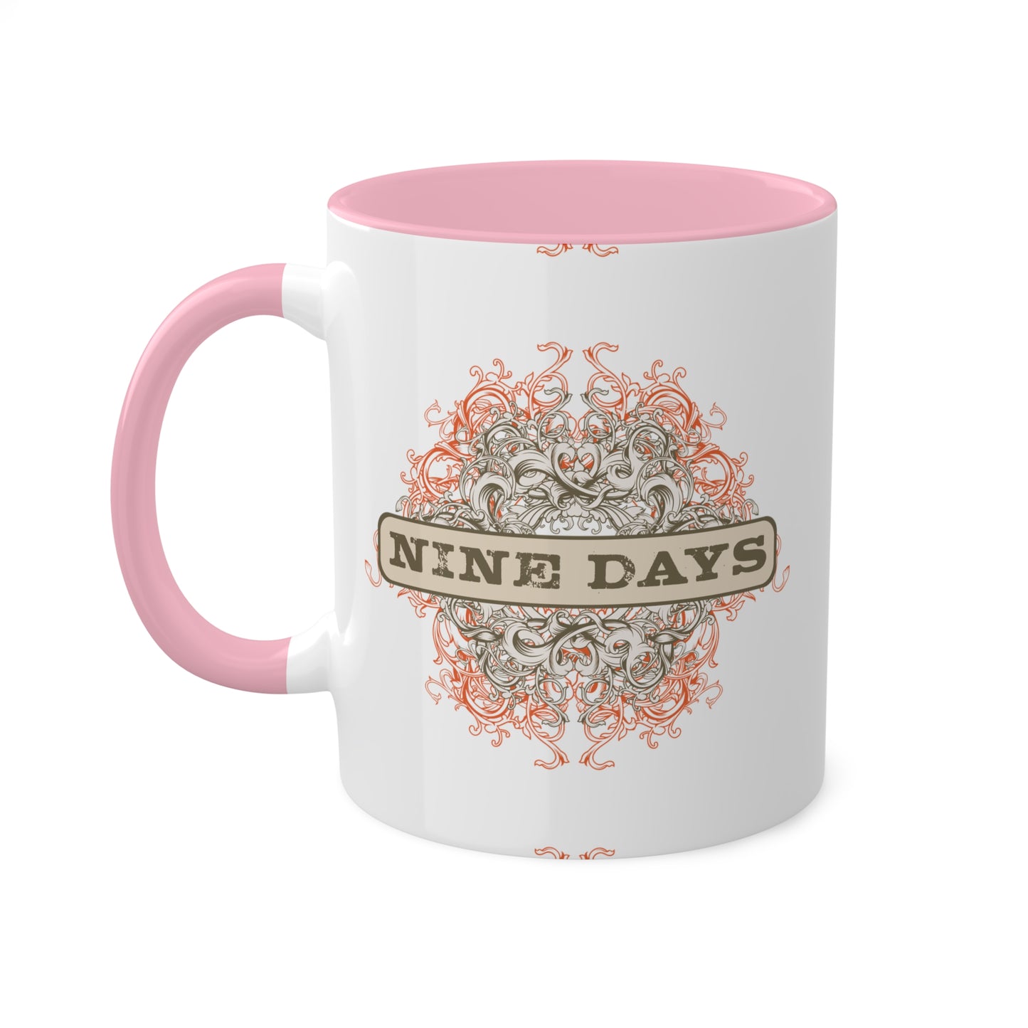 Nine Days - Something Out Of Nothing Logo Mug, 11oz