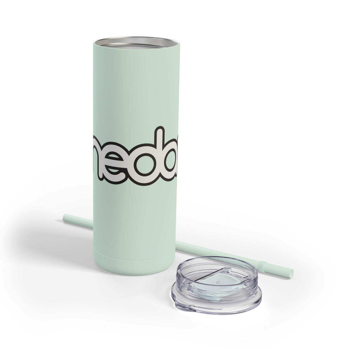 Nine Days - Logo Skinny Matte Tumbler, 20oz