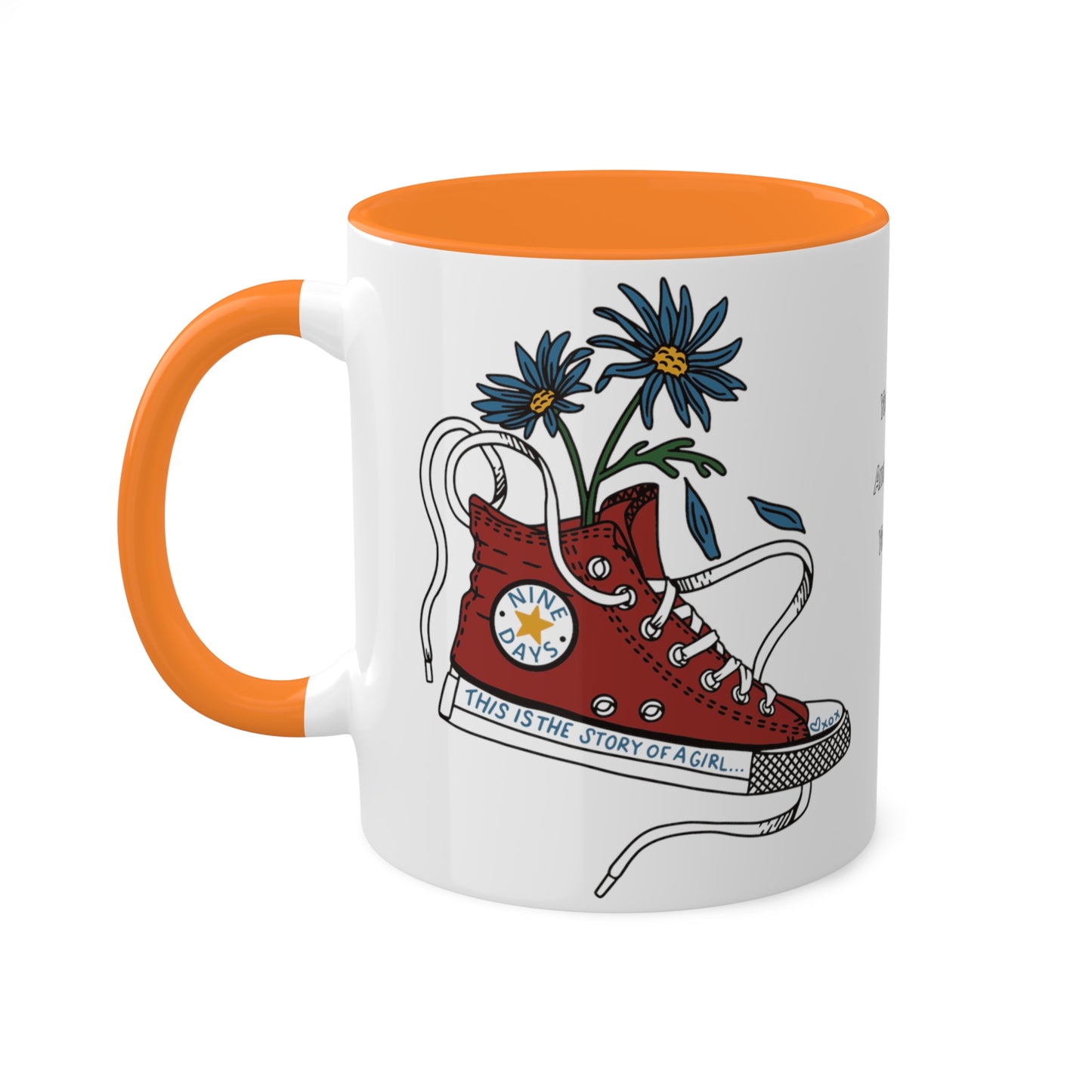 Nine Days - Sneaker Mug, 11oz