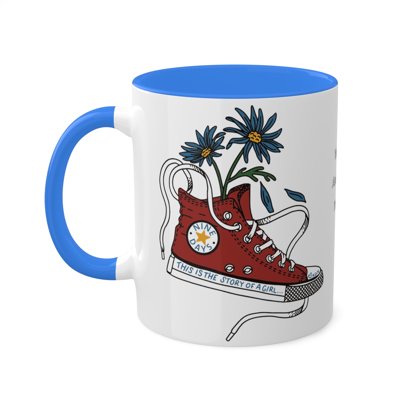 Nine Days - Sneaker Mug, 11oz