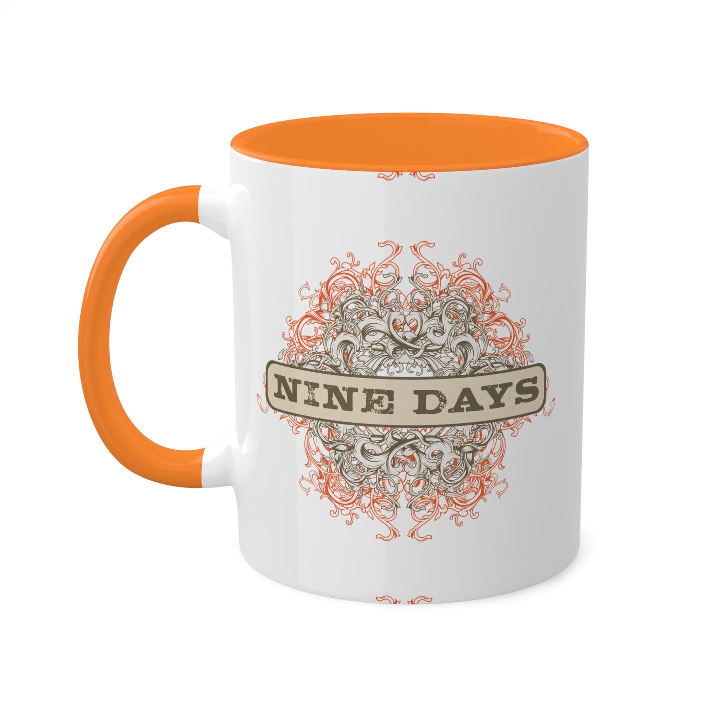 Nine Days - Something Out Of Nothing Logo Mug, 11oz