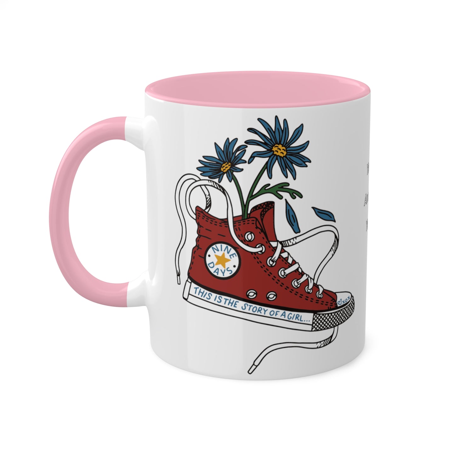 Nine Days - Sneaker Mug, 11oz