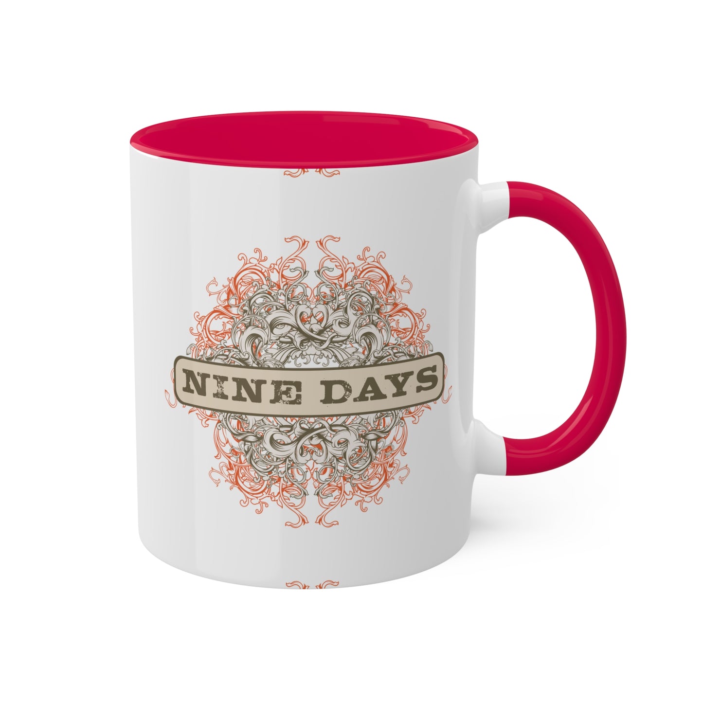 Nine Days - Something Out Of Nothing Logo Mug, 11oz