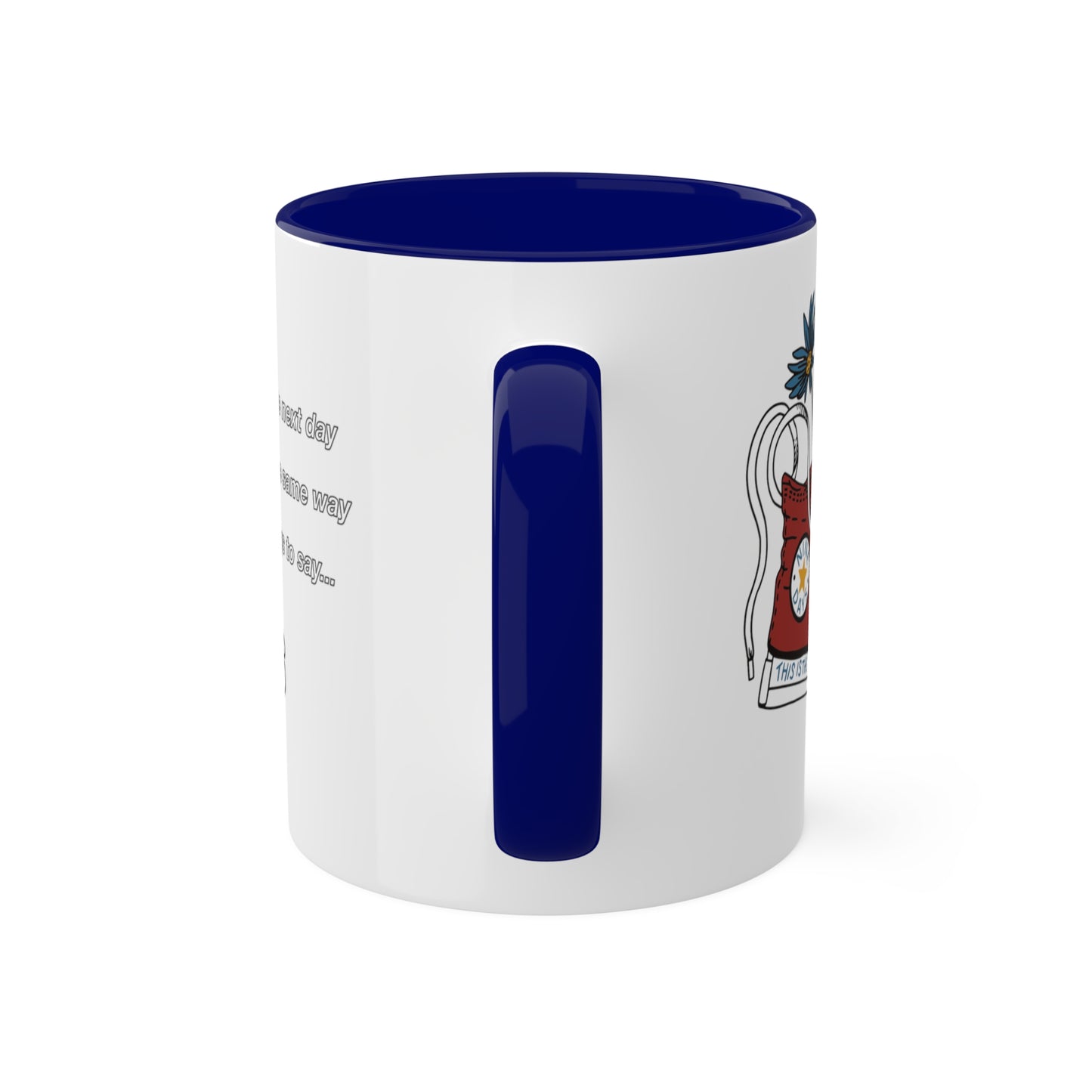 Nine Days - Sneaker Mug, 11oz